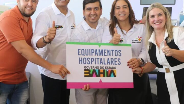 Ivana Bastos e Jerônimo Rodrigues entregam investimentos para a saúde de diversas cidades baianas