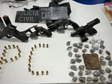 Caetité: Suspeito de homicídio é localizado com armas e munições em Lagoa Real