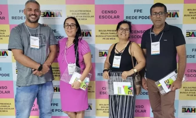 Equipe da Secretaria de Educação de Pindaí participa de Encontro Educacional em Salvador
