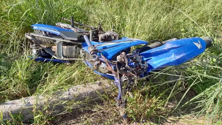 Motociclista perde controle da direção e morre em acidente na BA-612 em Guanambi