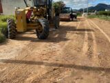 Prefeitura de Guanambi inicia terraplanagem para asfaltamento de ruas no Bairro Floresta