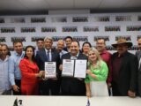 Botuporã: governador assina ordem se serviços para o asfalto da Boa Vista e Pelotão da PM