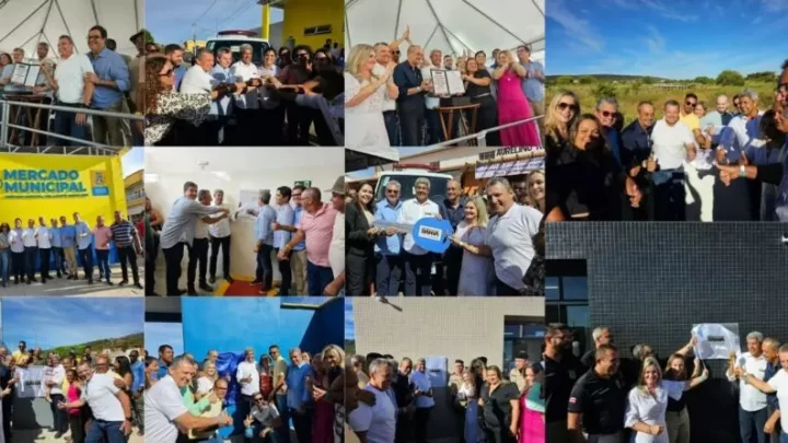 Deputado Federal Charles Fernandes participa de inaugurações e entregas em Palmas de Monte Alto e Sebastião Laranjeiras