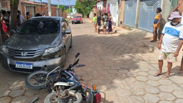 Igaporã: Homem morre após colidir moto contra carro