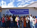 Prefeito João Veiga inaugura Escola de Tempo Integral em Pindaí, reforçando compromisso com a Educação de Qualidade