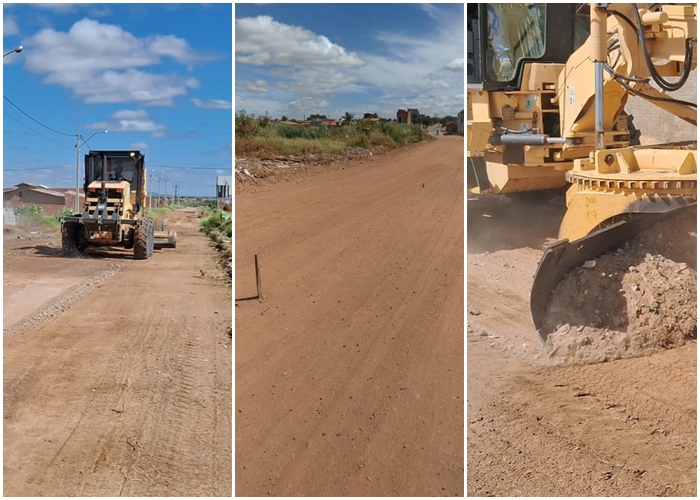 Prefeitura de Guanambi inicia fase de topografia para asfaltamento do Bairro Anita Cardoso