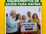 Através de solicitação de Ivana Bastos, governador entregará equipamentos de saúde em Matina