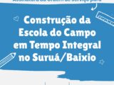 Prefeito de Guanambi dará Ordem de Serviço nesta sexta (7), às 16h, para construção da Escola do Campo de Tempo Integral no Suruá