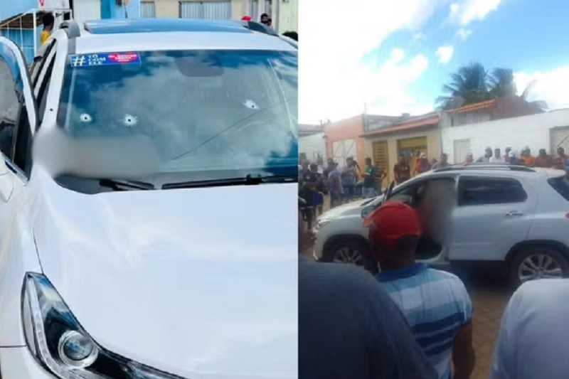 Pré-candidato a vereador é morto a tiros dentro de carro na Bahia