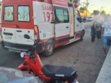 Cabos de internet soltos em avenida provocam acidente de moto em Guanambi