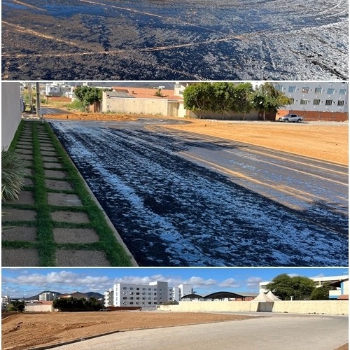 Guanambi: Novas ruas do Bairro Brindes estão prontas para serem asfaltadas