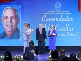 Ex-governador e ex-prefeito de Guanambi, Nilo Coelho recebe comenda 2 de julho