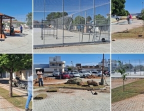 Antigo sonho dos moradores do Bairro Santo Antônio, Praça do Cetep será inaugurada nos próximos dias