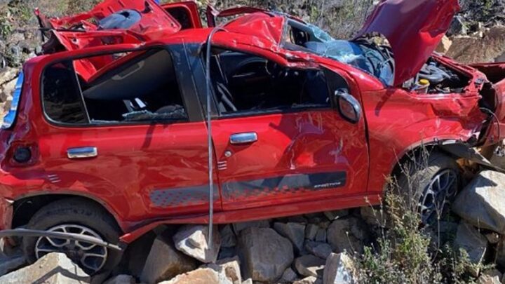 Motorista morre após capotar veículo em barragem do município de Rio de Contas