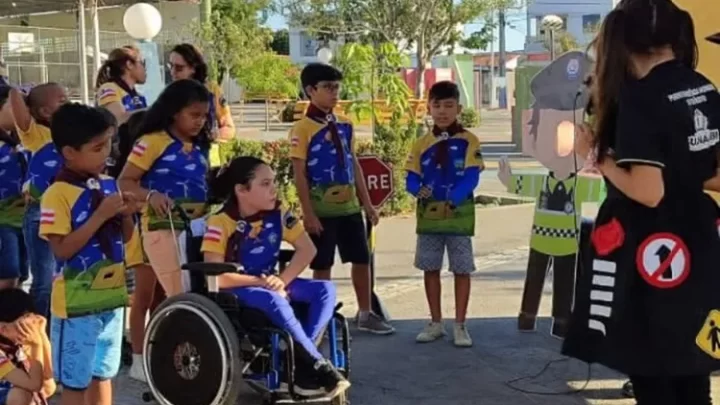 SMTran de Guanambi promove palestra educativa para crianças da Igreja Adventista