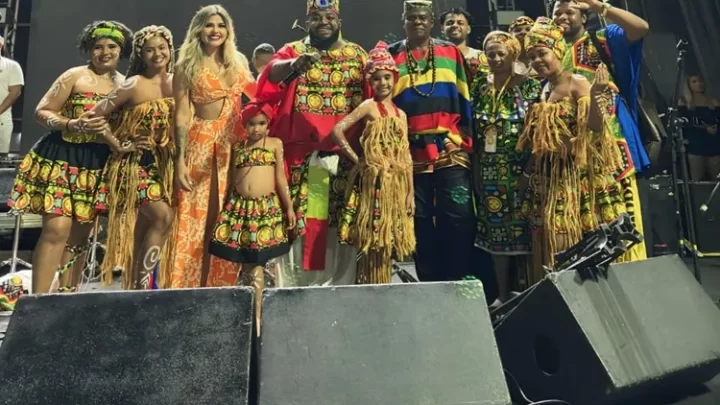 Banda Alodê faz show histórico no Dia da Consciência Negra em Guanambi