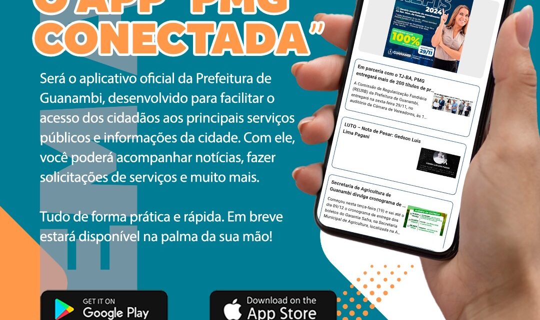 Tecnologia: Pioneiro na região, PMG lançará aplicativo mobile com dezenas de serviços para a população