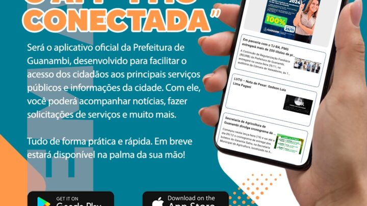 Tecnologia: Pioneiro na região, PMG lançará aplicativo mobile com dezenas de serviços para a população