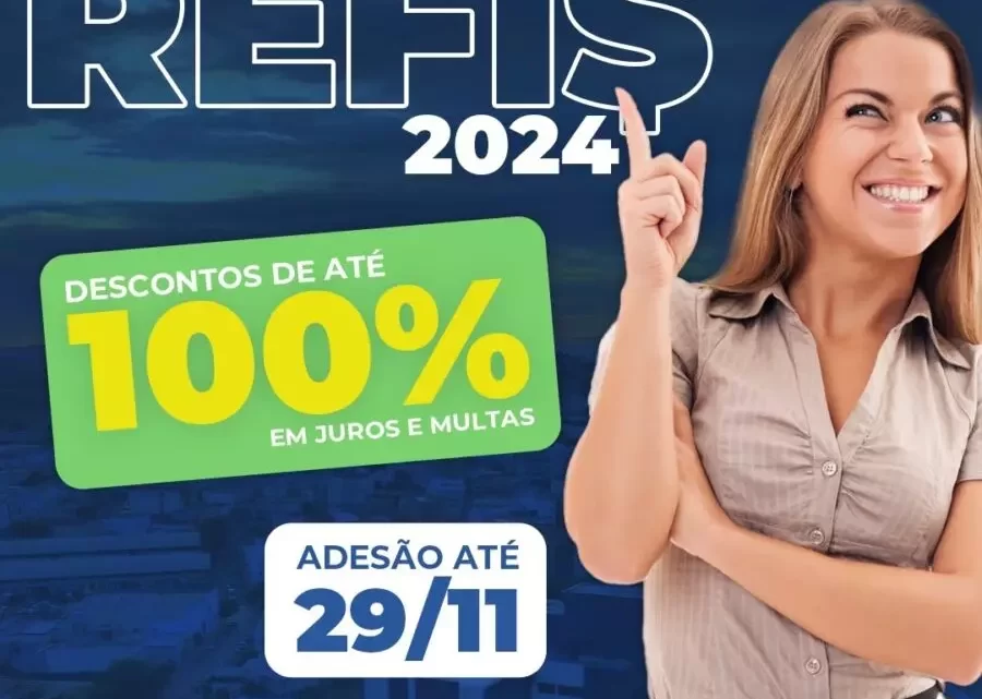 Prefeitura de Guanambi lança o REFIS 2024 e dá incentivos para quitação de débitos tributários com descontos de até 100% em juros e multas