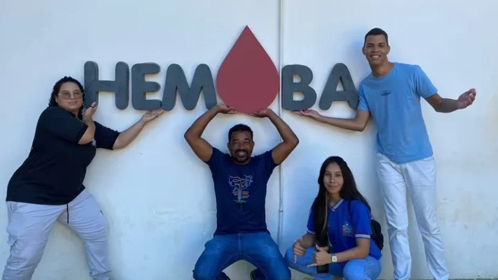 Alunos do CEEP de Guanambi promovem projeto para doação de sangue entre jovens