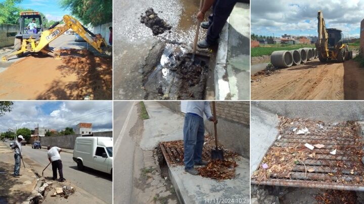 Após obras preventivas, Seinfra Guanambi realiza ações de manutenção após chuvas do fim de semana