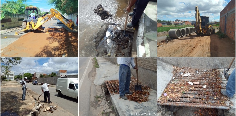 Após obras preventivas, Seinfra Guanambi realiza ações de manutenção após chuvas do fim de semana