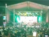 Homem é golpeado no pescoço com garrafa durante show de Edson Gomes em Guanambi