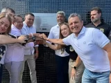 Deputado Charles Fernandes participa de inauguração de obras em Piripá ao lado do governador Jerônimo Rodrigues