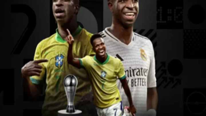 The Best: Vini Jr. é eleito o melhor jogador do mundo pela Fifa