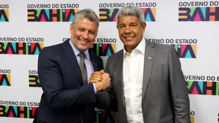 Prefeito de Guanambi Nal Azevedo se reúne com Governador Jerônimo Rodrigues e leva reinvindicações de obras para a cidade