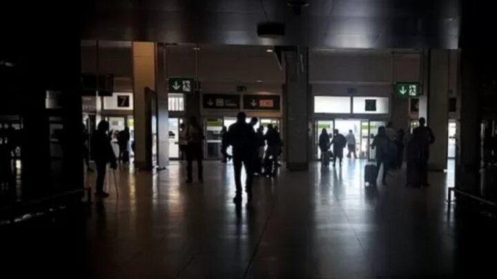 Fenômeno raro causa apagão na Europa