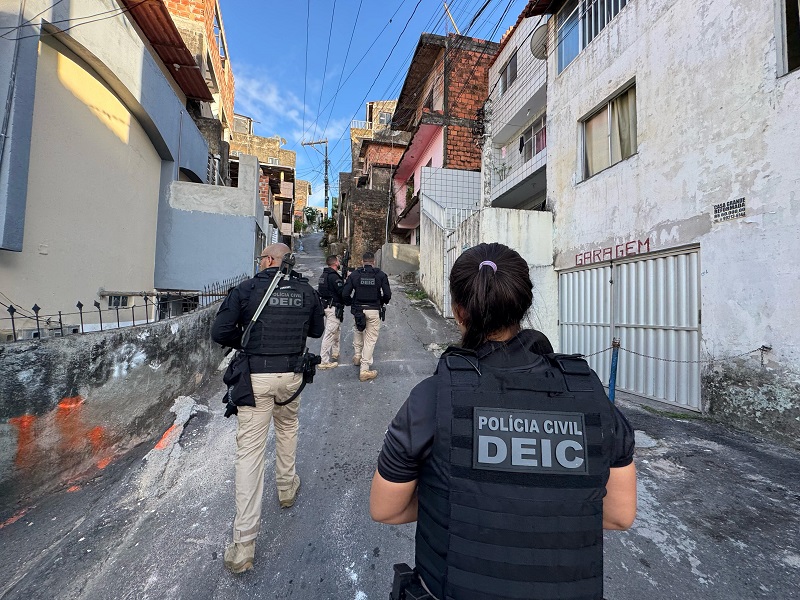 Operação Hereditas: Polícia Civil cumpre 13 mandados de prisão por crimes contra o patrimônio na Bahia