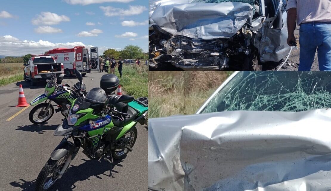 Colisão entre dois carros mata cinco pessoas na BR-030 em Guanambi Colisão entre dois carros mata cinco pessoas na BR-030 em Guanambi