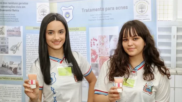 Estudantes desenvolvem creme antiacne à base de tomate-cereja em Guanambi