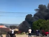 Carreta é destruída após fogo de queimada irregular se alastrar em Guanambi