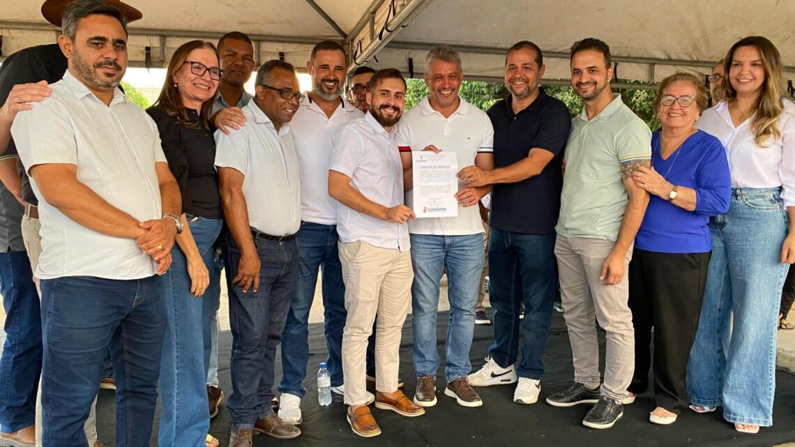 Vereadores de Guanambi participam da Assinatura da Ordem de Serviço para Construção da UBS porte 2 no Bairro Belo Horizonte Vereadores de Guanambi participam da Assinatura da Ordem de Serviço para Construção da UBS porte 2 no Bairro Belo Horizonte