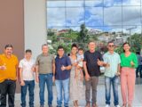 Deputado Charles Fernandes visita obras em Urandi viabilizadas por seu mandato