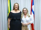 Parceria de Ivana e prefeita Joanina garante sinalização nas vias de Livramento de Nossa Senhora