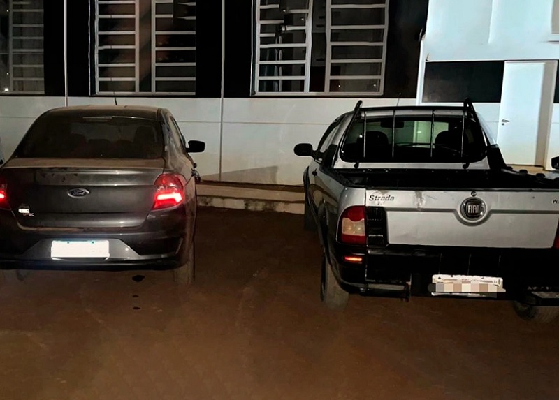 Polícia Militar recupera dois veículos roubados durante operação em Caetité