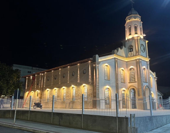 Igreja Matriz de Santo Antônio ganha Iluminação especial