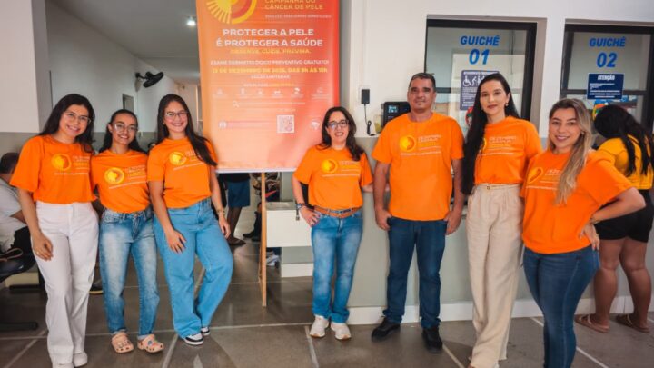POLIMEG realizou neste sábado (13), 75 exames dermatológicos dentro do Mutirão Nacional para prevenção e detecção do câncer de pele