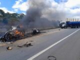 Colisão frontal na BR-101 deixa 11 mortos no extremo sul da Bahia