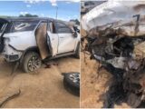 Acidente entre caminhonete e caminhão deixa dois mortos na BR-030, em Caetité