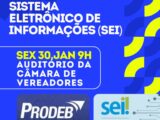 Prefeitura de Guanambi e Secretaria Estadual da Administração lançam Sistema Eletrônico de Informações nesta sexta (30)