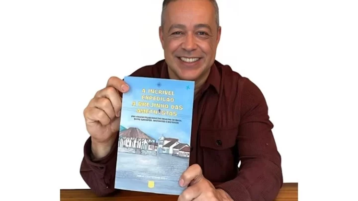 Escritor de Caetité lança livro que retrata a história de Brejinho das Ametistas
