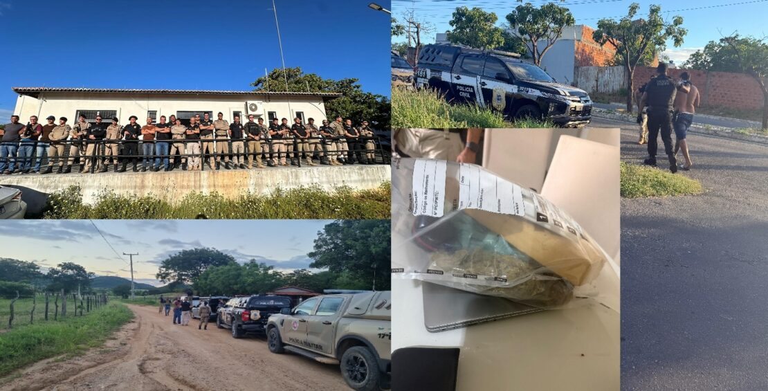 Operação Raiz Oculta resulta em duas prisões e apreensão de drogas, dinheiro e veículos em Guanambi