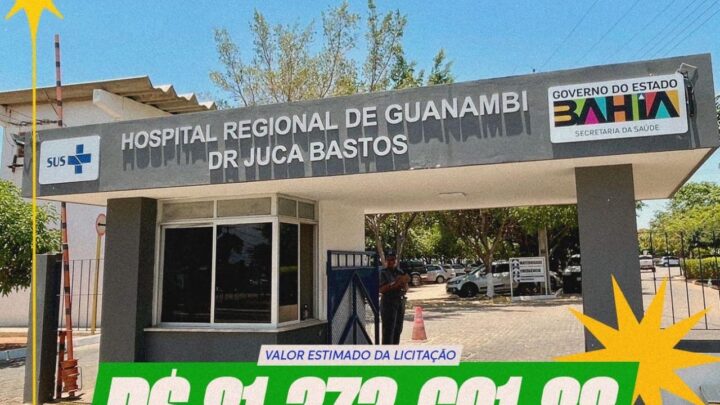 Deputado Charles Fernandes celebra licitação de R$ 81,2 milhões para reforma e ampliação do Hospital Geral de Guanambi