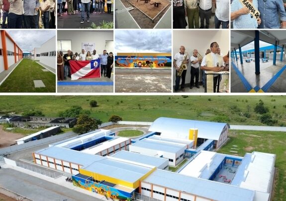 Com investimento de R$ 8,6 milhões, Prefeitura de Guanambi inaugura a mais moderna escola de tempo integral do interior baiano no Suruá