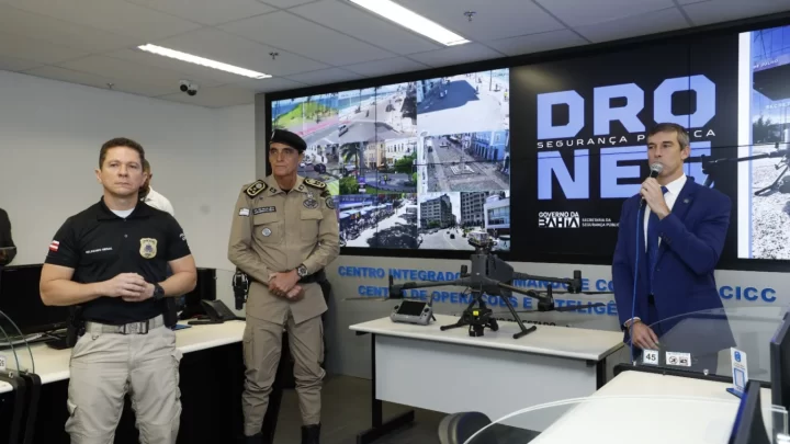 Governo do Estado entrega novos superdrones para intensificar combate a facções criminosas na Bahia