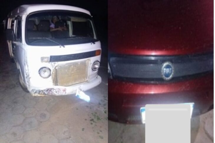 Colisão envolvendo dois carros deixa duas pessoas feridas na BR-122, em Urandi